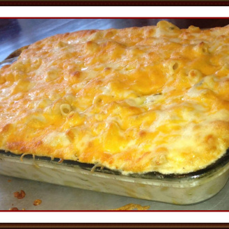 My famous mouth watering mac and cheese