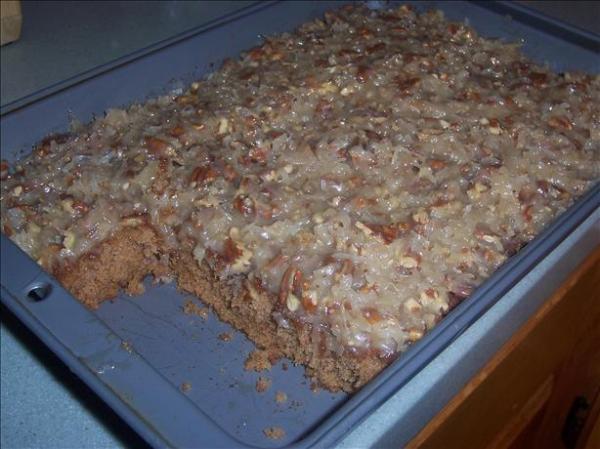 oatmeal cake with topping